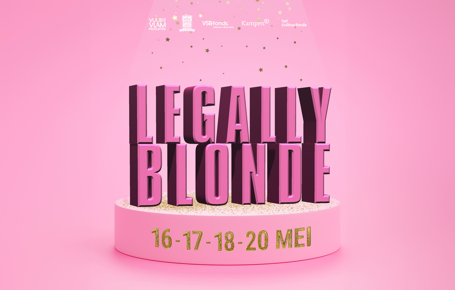 Legally blonde musical Stadsgehoorzaal
